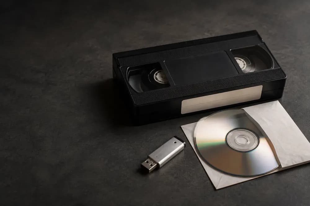 Transfer casete video VHS pe stick sau DVD